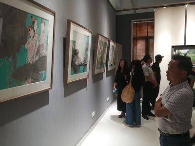 快訊 | “對(duì)話”——高洪嘯與孫厚畫展在徐州畫廊藝術(shù)工作室隆重開幕